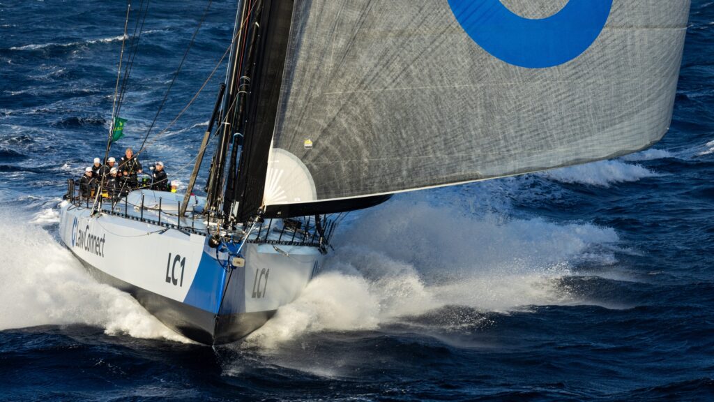 LawConnect will feature Olympian swimming great Ian Thorpe in its crew. Photo: Royal Sydney Hobart Yacht Race.