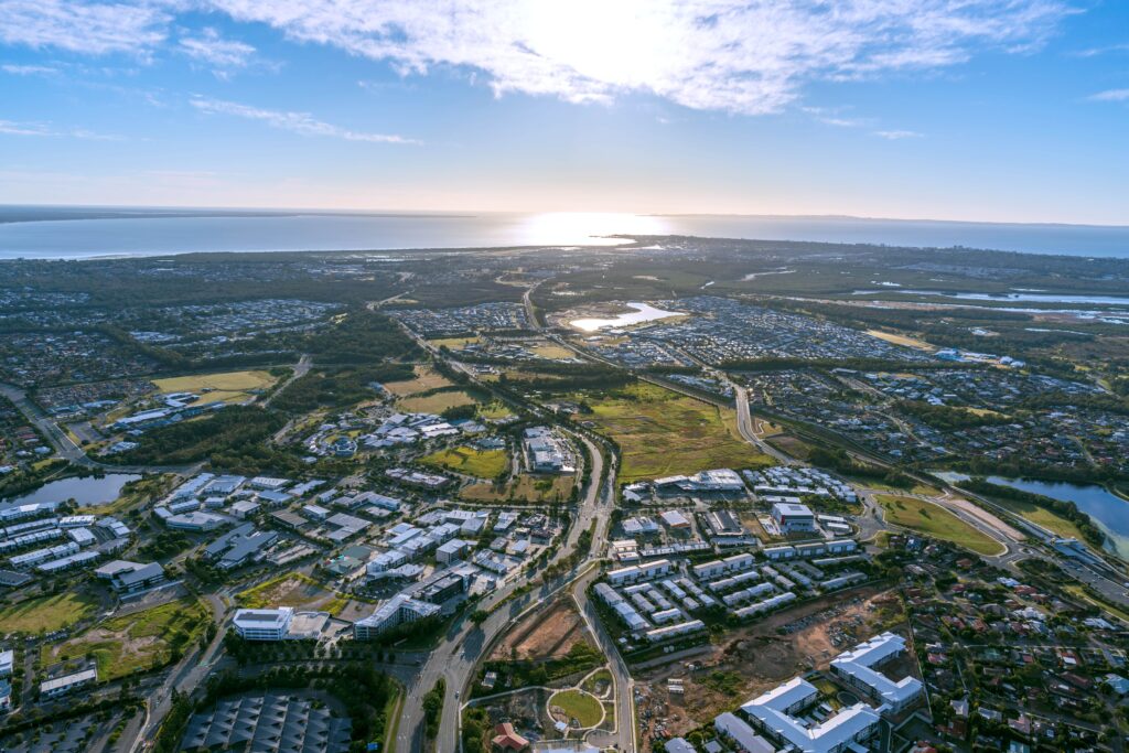 council ... an aerial view of North Lakes. Photo: Supplied