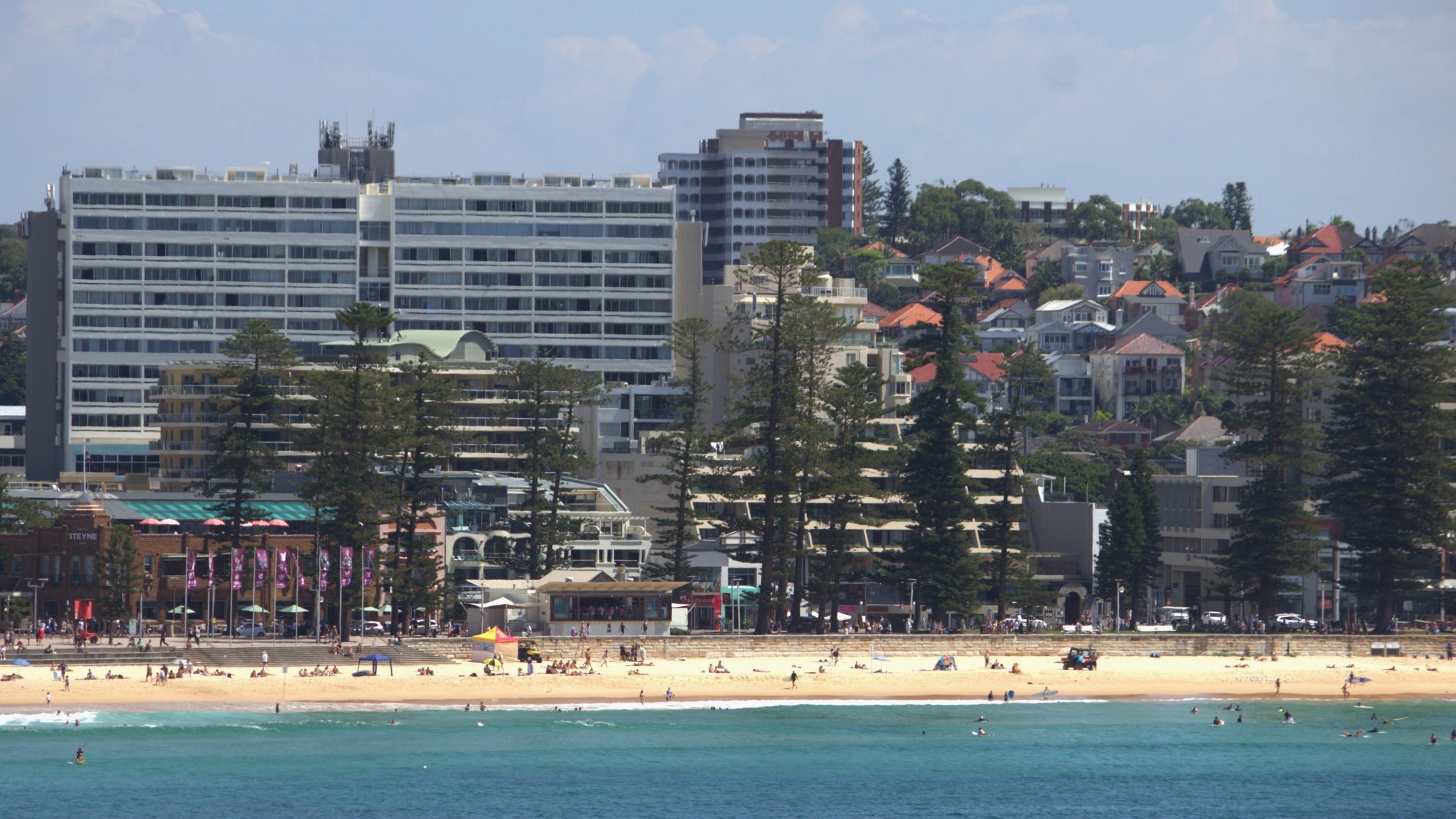 EPA ... Manly was one of the beaches in Sydney that had debris balls wash up. Photo: ANDREW KACIMAIWAI