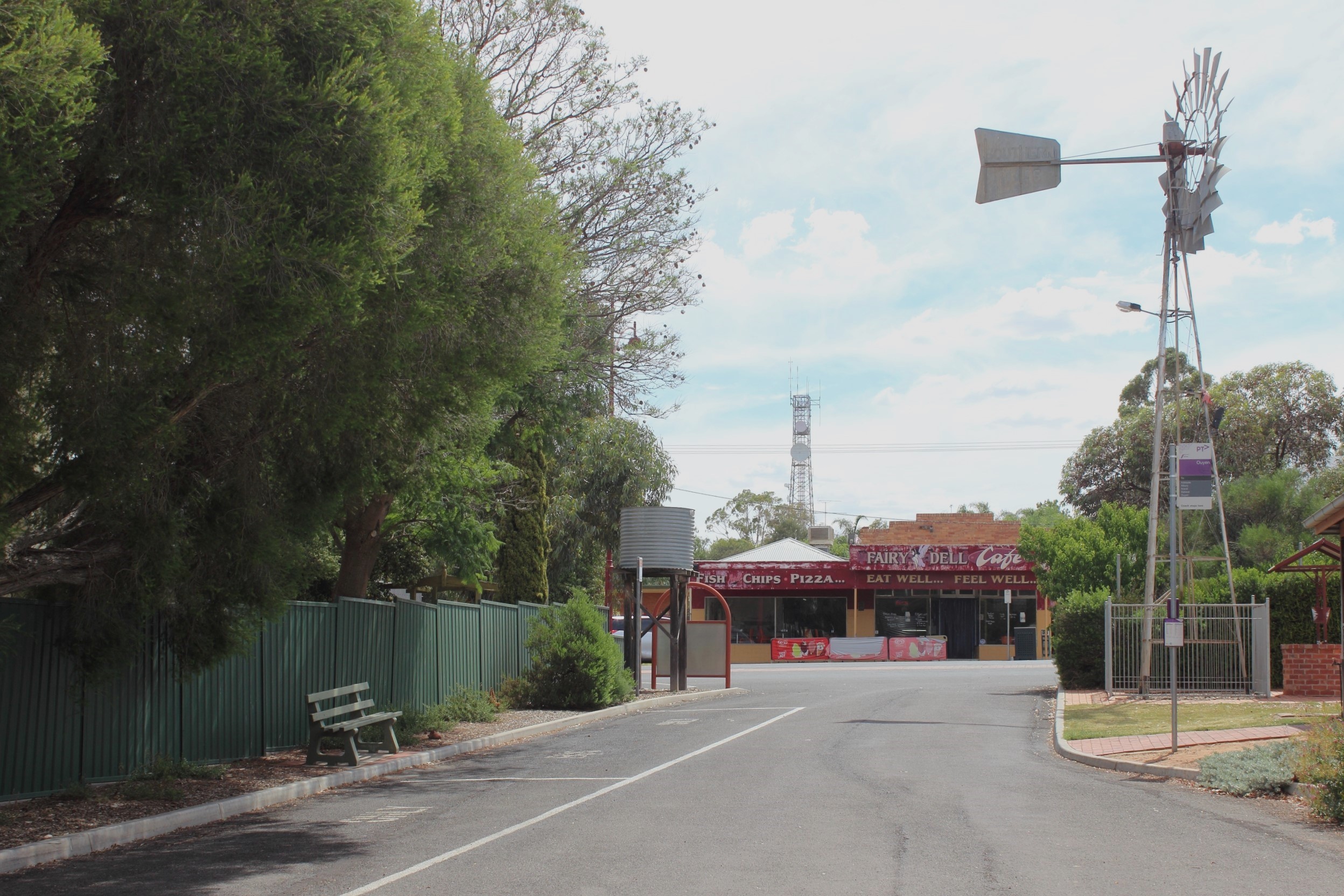 towns ... Ouyen's population is 1170 (2021 Census) and was recently one of the hottest spots in Vicotria. Photo: ANDREW KACIMAIWAI.