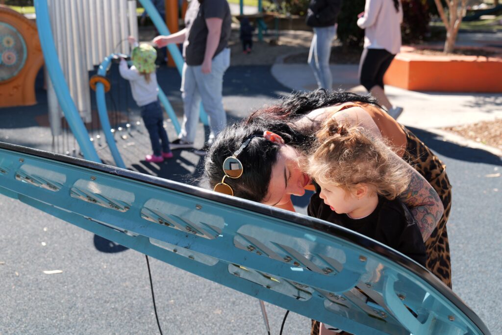 A braille trail among sensory upgrades for an Arana Hills park. Photo: supplied/council