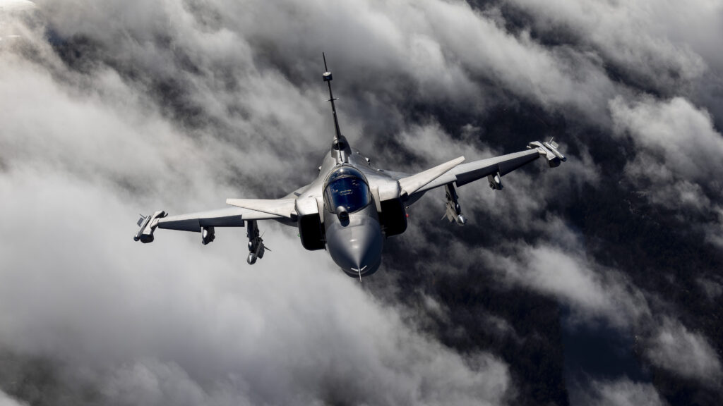 The Gripen, which Sweden is offering to Canada. Photo: SAAB