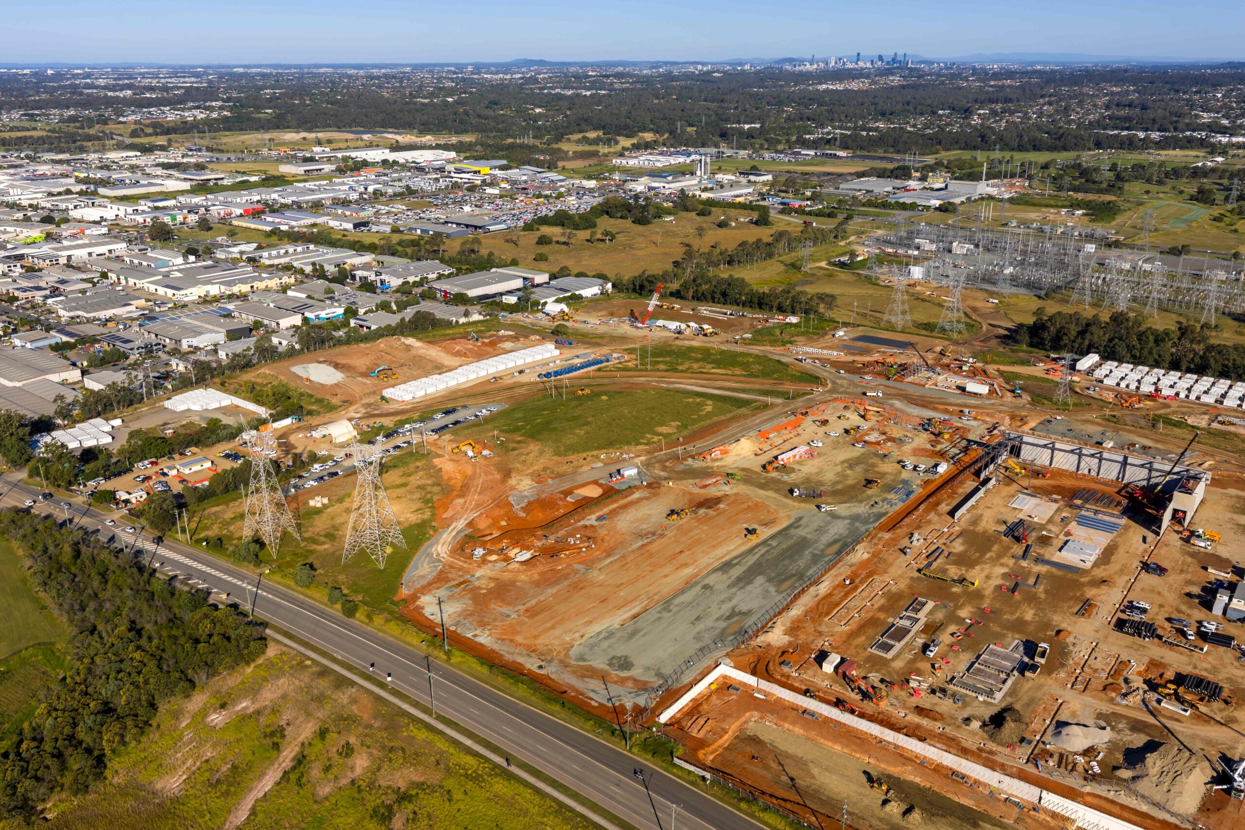 A supernode project at Brendale, Moreton Bay. Photo: Moreton Bay City Council