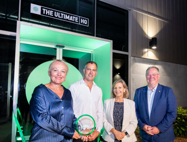 Company and council representatives at the presentation night. Photo: supplied