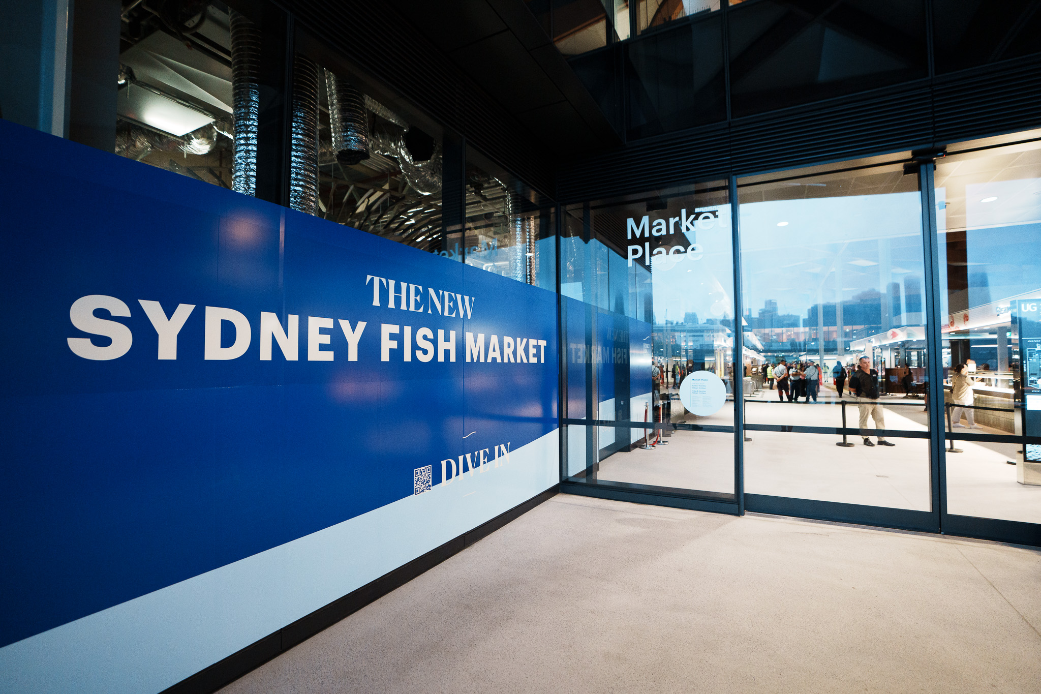 assessments ... The new fish markets on the shore of Blackwattle Bay in inner Sydney. Photo: Grainger Films