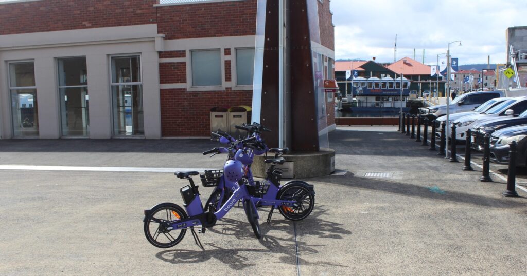 Hobart council will allow just smaller e-bikes on the city streets. Photo: ANDREW KACIMAIWAI