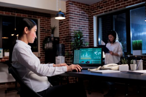 There is a growing capability gap in offices when it comes to using AI, new research says. Image by DC Studio on Magnific
