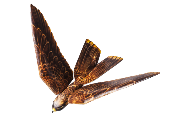 A close-up image of the RoBird drone from AERIUM Analytics. PICTURE: AERIUM Analytics