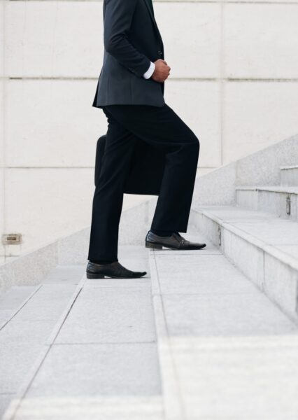 Climbing stairs is classed as a more intense ‘physical microburst’. Photo: pressfoto on Magnific