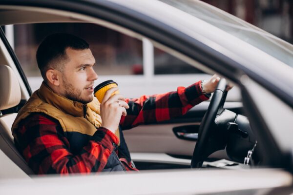 Eating is rated the most common distraction in the new National Road Safety Week survey. Photo: senivpetro / Magnific (Freepik). 13May2026