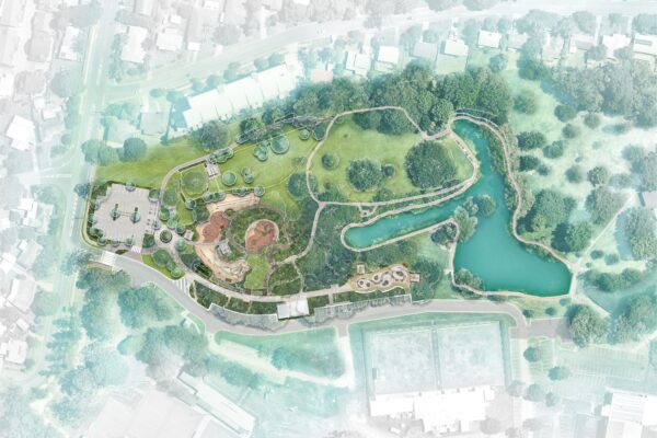 Moreton Bay ... Centenary Lakes development render,
