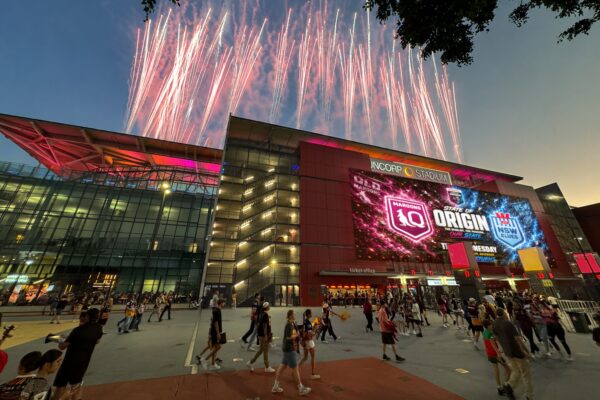 Brisbane's upgraded stadium render 2026.