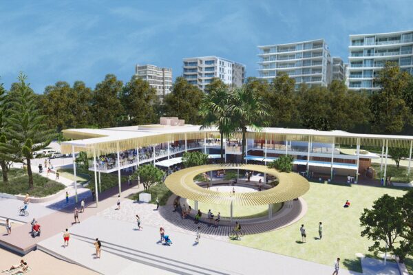 Moreton Bay ... Suttons Beach Pavilion render