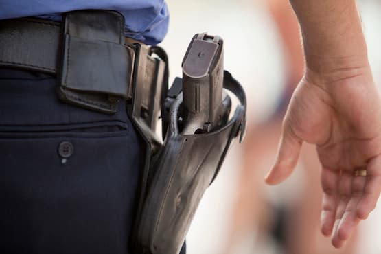 Putting guns in police hands has not triggered more shootings, says Monash research. Photo: supplied/Getty