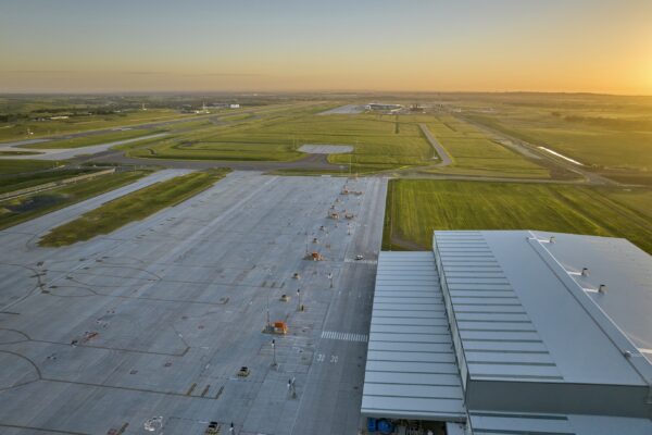 The new cargo precinct will operate 24 hours. Photos supplied by WSI