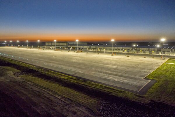 The new cargo precinct will operate 24 hours. Photos supplied by WSI