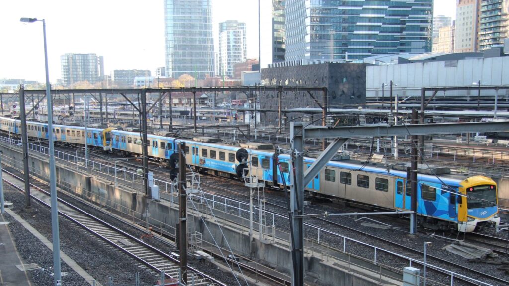 The Victorian government says more train services are coming next year. Photo: ANDREW KACIMAIWAI