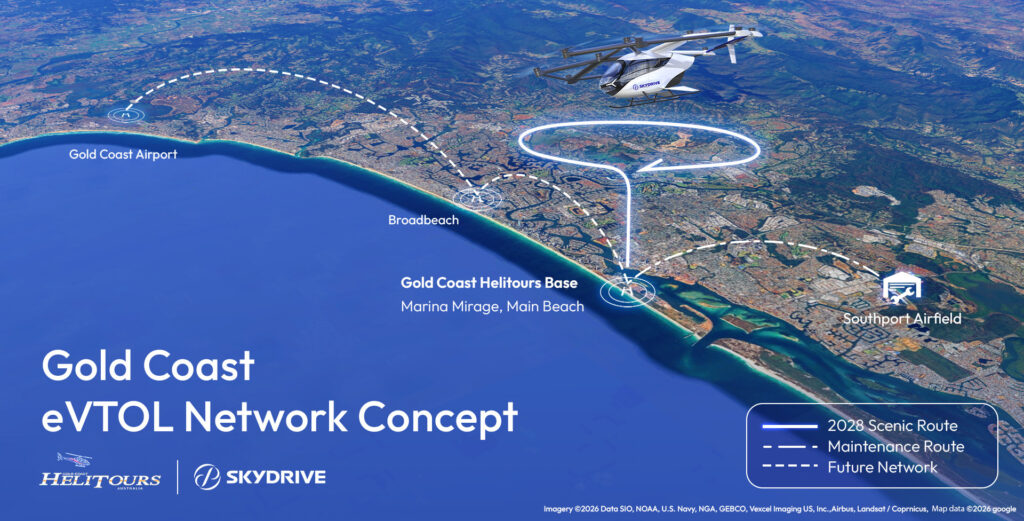 A map of the proposed sightseeing route showing possible future expansion. Graphic: SkyDrive