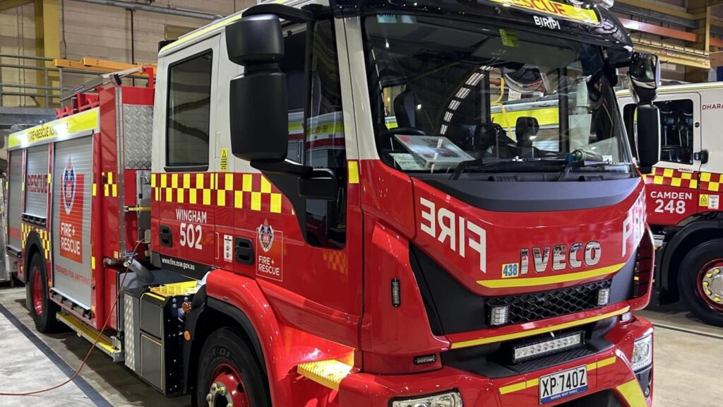 El Nino ... NEW ROLLOUT: Wingham Fire Station on the NSW Mid North Coast has just taken delivery of a new $593,000 compressed air foam pumper. The truck can fight building, chemical, petrol and grass fires using five times less water. It is suited to urban and regional fires. Photo/source: Fire and Rescue NSW
