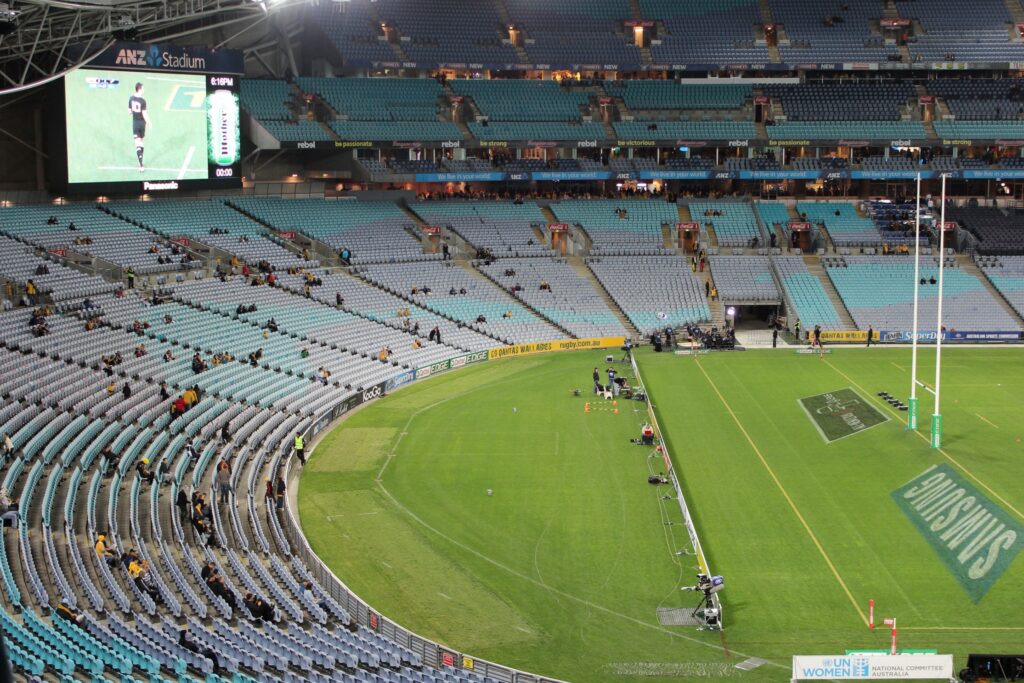 Accor Stadium will host all four games involving four nations and a Bledisloe Cup clash. Photo: ANDREW KACIMAWAI